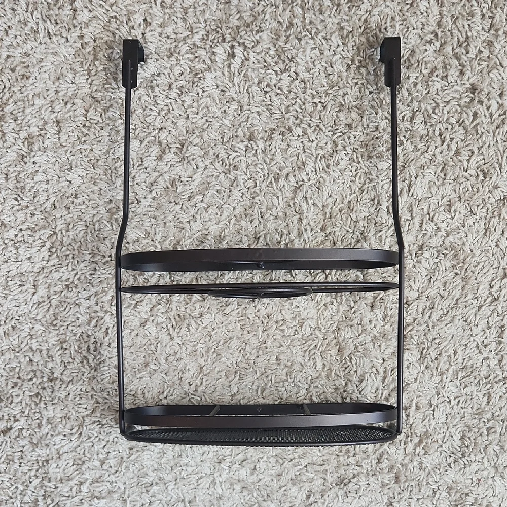 Black Metal Wall Shelf
